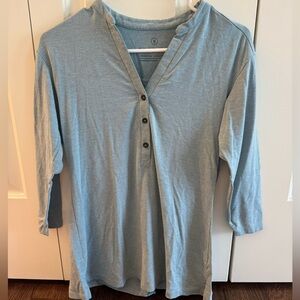 Free Fly Apparel Long Sleeve Tee - Light Blue